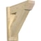 Ekena Millwork Traditional Slat Rough Sawn Outlooker, Douglas Fir, 6"W x 18"D x 18"H OUT06X18X18TRA06RDF - alternate 1
